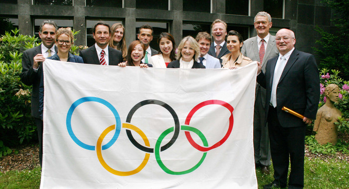The Graduates of the first intake of the M.A. Olympic Studies