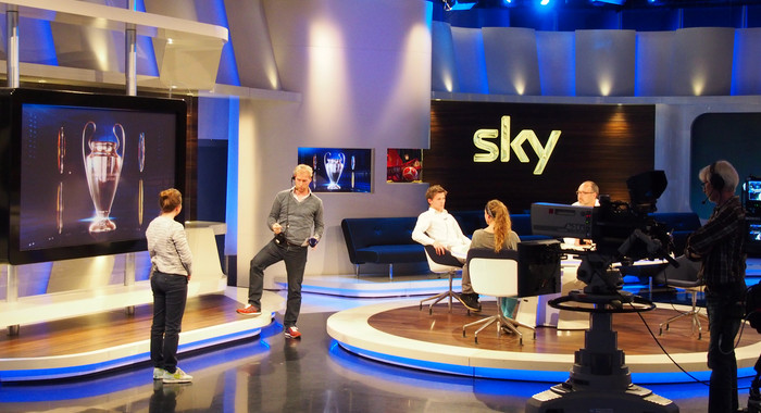 SpoHo-Studierende zu Gast bei Sky