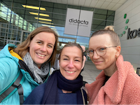 Unser EuViS-Team auf der didacta 2024