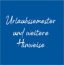 Auszeit vom Studium?