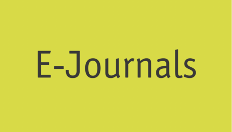 E-Journals nach Fachgebieten